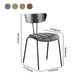 Industrial Style Open Back Dining Side Chair Upholstered Armless Dining Chair (Set of 2) Clearhalo ' kitchen&dining_furn' 'Dining Chairs' 'Dining Tables & Seating' 'dining_chair' 'furn' 'furn_dining_chair' 'Furniture' 'furniture_dining_chair' 'Kitchen & Dining Furniture' 'kitchen' 4104246