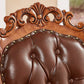 Traditional Solid Wood Dining Chair Leather Dining Arm Chair for Restaurant (Set of 2) Clearhalo ' kitchen&dining_furn' 'Dining Chairs' 'Dining Tables & Seating' 'dining_chair' 'furn' 'furn_dining_chair' 'Furniture' 'furniture_dining_chair' 'Kitchen & Dining Furniture' 'kitchen' 4104327