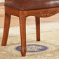 Traditional Solid Wood Dining Chair Leather Dining Arm Chair for Restaurant (Set of 2) Clearhalo ' kitchen&dining_furn' 'Dining Chairs' 'Dining Tables & Seating' 'dining_chair' 'furn' 'furn_dining_chair' 'Furniture' 'furniture_dining_chair' 'Kitchen & Dining Furniture' 'kitchen' 4104329