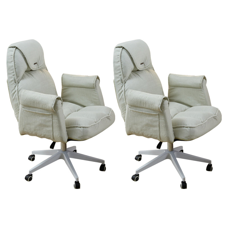 Minimalist Style Upholstered Arm Dining Chairs Solid Back Dining Chairs for Home Light Beige Set of 2 Clearhalo ' kitchen&dining_furn' 'Dining Chairs' 'Dining Tables & Seating' 'dining_chair' 'Furniture' 'furniture_dining_chair' 'Kitchen & Dining Furniture' 'kitchen' 4104434