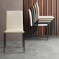 Contemporary Style Dining Chair Armless Side Chairs with Metal Legs for Kitchen Clearhalo ' kitchen&dining_furn' 'Dining Chairs' 'Dining Tables & Seating' 'dining_chair' 'furn' 'furn_dining_chair' 'Furniture' 'furniture_dining_chair' 'Kitchen & Dining Furniture' 'kitchen' 4104455