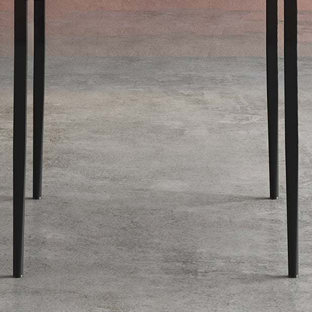 Contemporary Style Dining Chair Armless Side Chairs with Metal Legs for Kitchen Clearhalo ' kitchen&dining_furn' 'Dining Chairs' 'Dining Tables & Seating' 'dining_chair' 'furn' 'furn_dining_chair' 'Furniture' 'furniture_dining_chair' 'Kitchen & Dining Furniture' 'kitchen' 4104470