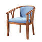 Traditional Solid Wood Dining Chair Linen Dining Arm Chair for Restaurant Dark Blue 1 Piece Clearhalo ' kitchen&dining_furn' 'Dining Chairs' 'Dining Tables & Seating' 'dining_chair' 'furn' 'furn_dining_chair' 'Furniture' 'furniture_dining_chair' 'Kitchen & Dining Furniture' 'kitchen' 4104526