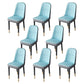 Nordic Style Kitchen Metal Dining Chair Parsons Dining Armless Side Chair Gray-Blue 8 Piece Set Brass Gold Clearhalo ' kitchen&dining_furn' 'Dining Chairs' 'Dining Tables & Seating' 'dining_chair' 'furn' 'furn_dining_chair' 'Furniture' 'furniture_dining_chair' 'Kitchen & Dining Furniture' 'kitchen' 4104653