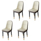 Nordic Style Kitchen Metal Dining Chair Parsons Dining Armless Side Chair Beige-Coffee 4 Piece Set Brass Gold Clearhalo ' kitchen&dining_furn' 'Dining Chairs' 'Dining Tables & Seating' 'dining_chair' 'furn' 'furn_dining_chair' 'Furniture' 'furniture_dining_chair' 'Kitchen & Dining Furniture' 'kitchen' 4104666