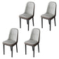 Nordic Style Kitchen Metal Dining Chair Parsons Dining Armless Side Chair Gray Coffee 4 Piece Set Black Clearhalo ' kitchen&dining_furn' 'Dining Chairs' 'Dining Tables & Seating' 'dining_chair' 'furn' 'furn_dining_chair' 'Furniture' 'furniture_dining_chair' 'Kitchen & Dining Furniture' 'kitchen' 4104672