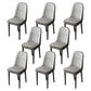 Nordic Style Kitchen Metal Dining Chair Parsons Dining Armless Side Chair Gray Coffee 8 Piece Set Black Clearhalo ' kitchen&dining_furn' 'Dining Chairs' 'Dining Tables & Seating' 'dining_chair' 'furn' 'furn_dining_chair' 'Furniture' 'furniture_dining_chair' 'Kitchen & Dining Furniture' 'kitchen' 4104673