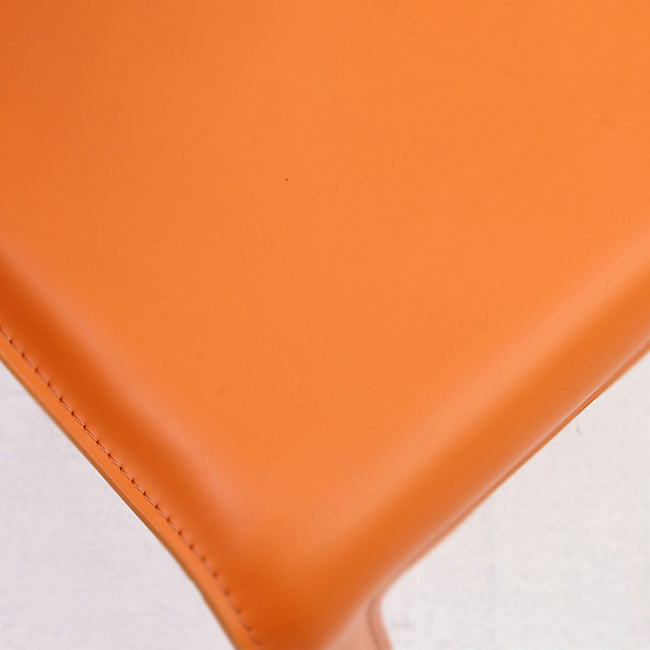 Designer Style Wingback Home Arm Chair Leather Matte Finish Dining Chair (Set of 2) Clearhalo ' kitchen&dining_furn' 'Dining Chairs' 'Dining Tables & Seating' 'dining_chair' 'furn' 'furn_dining_chair' 'Furniture' 'furniture_dining_chair' 'Kitchen & Dining Furniture' 'kitchen' 4104692