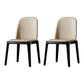 Industrial Home Leather Side Chair Matte Finish Parsons Dining Chair (Set of 2) Clearhalo ' kitchen&dining_furn' 'Dining Chairs' 'Dining Tables & Seating' 'dining_chair' 'furn' 'furn_dining_chair' 'Furniture' 'furniture_dining_chair' 'Kitchen & Dining Furniture' 'kitchen' 4104852