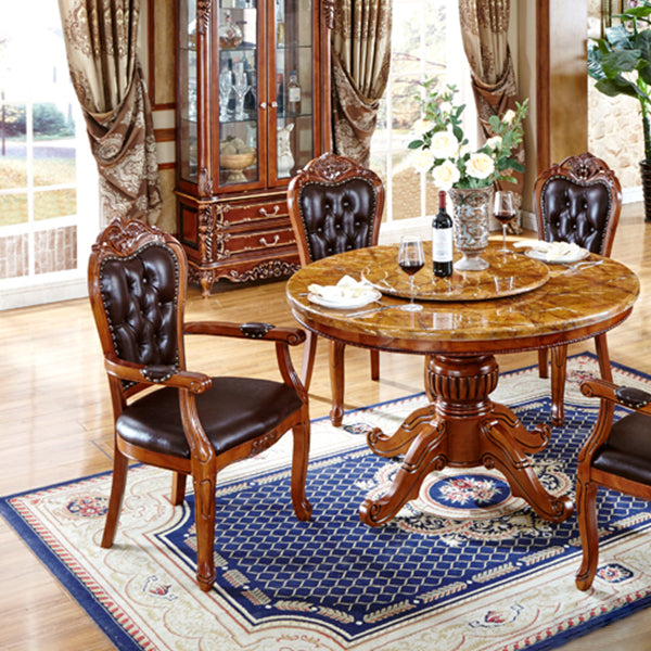 Scandinavian Style Oak Wood Chair Kitchen Dining Solid Back Arm Chairs Clearhalo ' kitchen&dining_furn' 'Dining Chairs' 'Dining Tables & Seating' 'dining_chair' 'furn' 'furn_dining_chair' 'Furniture' 'furniture_dining_chair' 'Kitchen & Dining Furniture' 'kitchen' 4104885