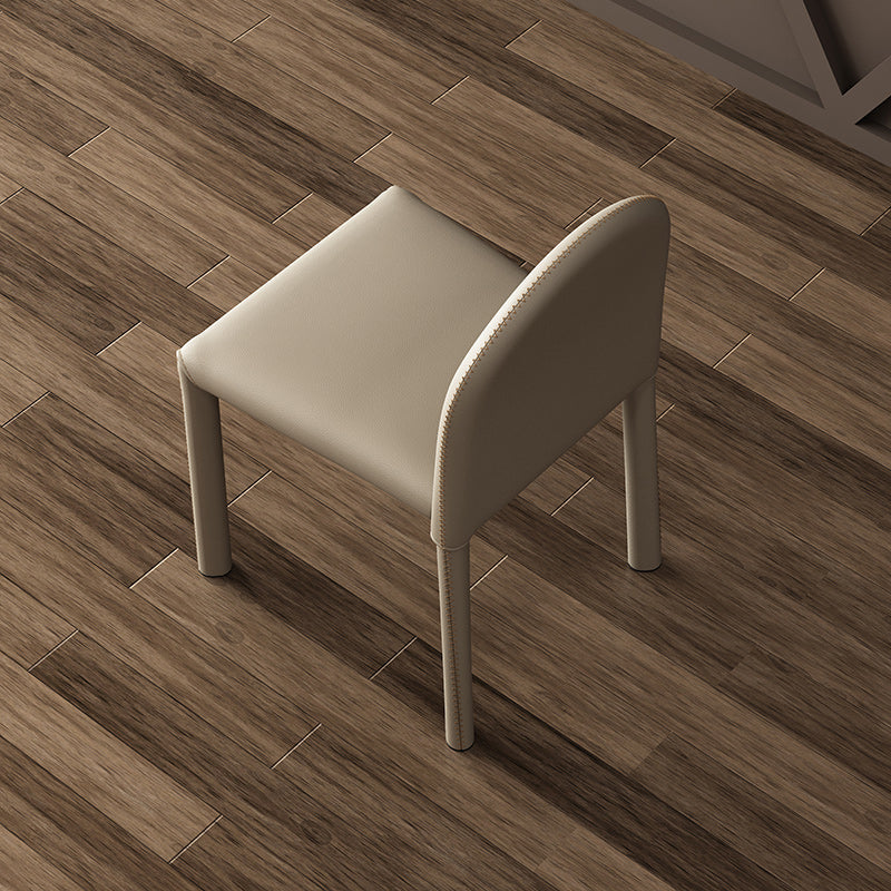 Contemporary Style Dining Chair Kitchen Armless Side Chair with Metal Legs Clearhalo ' kitchen&dining_furn' 'Dining Chairs' 'Dining Tables & Seating' 'dining_chair' 'furn' 'furn_dining_chair' 'Furniture' 'furniture_dining_chair' 'Kitchen & Dining Furniture' 'kitchen' 4104936