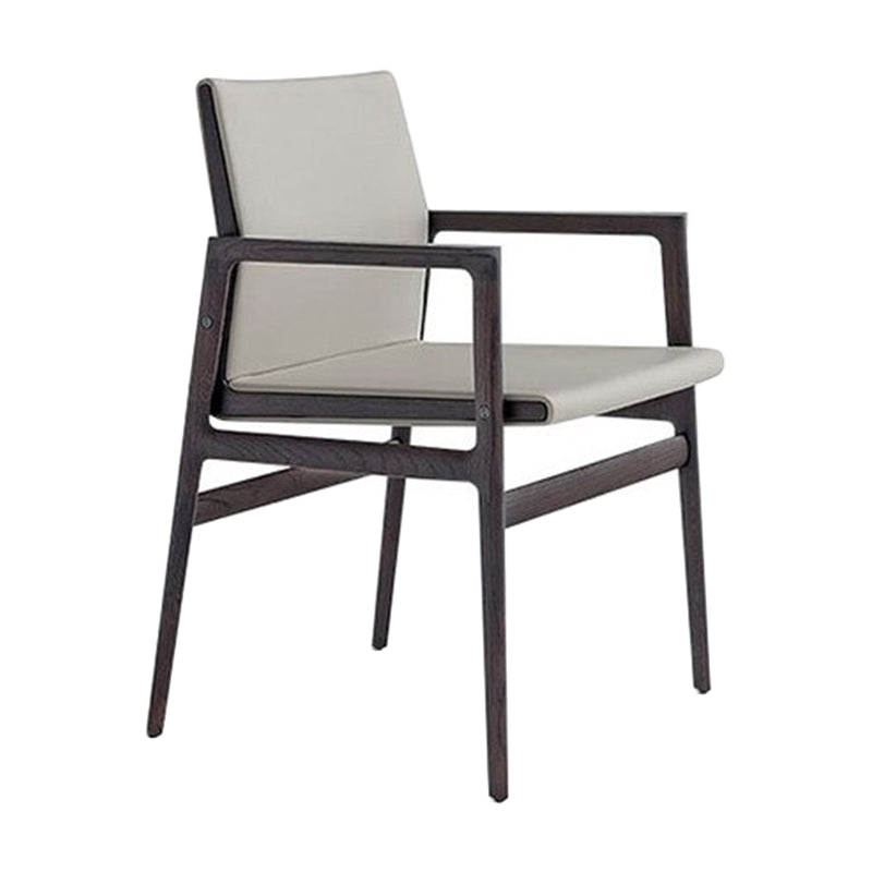 Traditional Style Ash Wood Chairs Solid Back Arm Dining Room Chair Set Grey 1 Piece Clearhalo ' kitchen&dining_furn' 'Dining Chairs' 'Dining Tables & Seating' 'dining_chair' 'furn' 'furn_dining_chair' 'Furniture' 'furniture_dining_chair' 'Kitchen & Dining Furniture' 'kitchen' 4104975