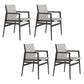 Traditional Style Ash Wood Chairs Solid Back Arm Dining Room Chair Set Grey 4 Piece Set Clearhalo ' kitchen&dining_furn' 'Dining Chairs' 'Dining Tables & Seating' 'dining_chair' 'furn' 'furn_dining_chair' 'Furniture' 'furniture_dining_chair' 'Kitchen & Dining Furniture' 'kitchen' 4104978