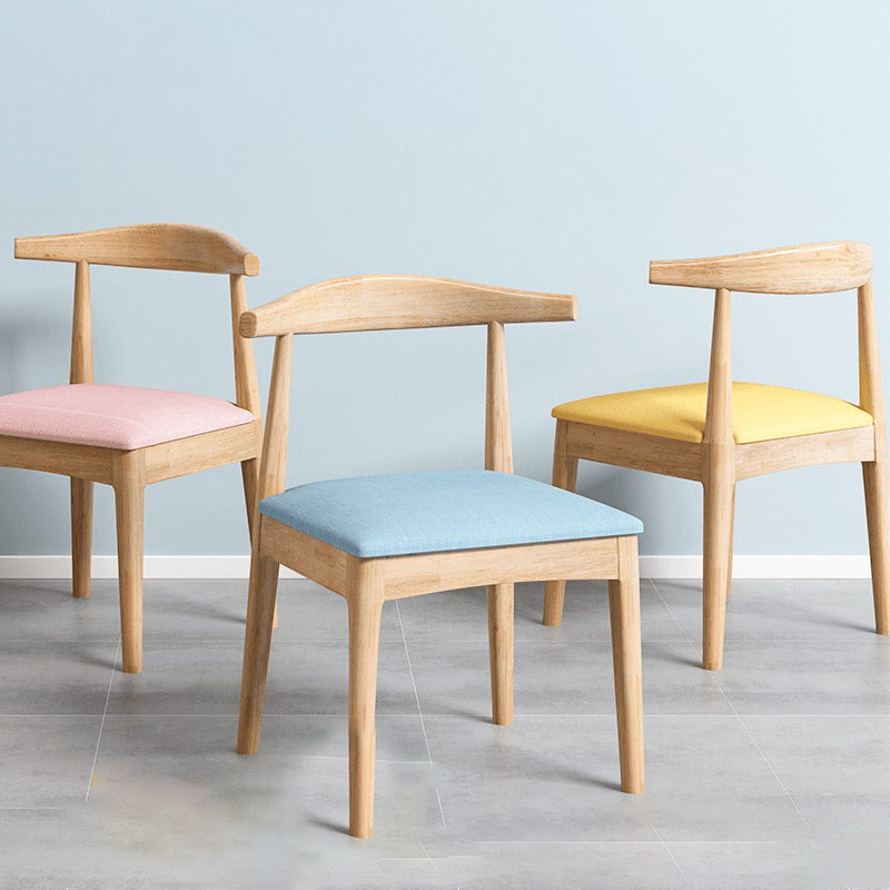 Traditional Style Indoor Side Chair Open Back Upholstered Single Dining Room Chair Clearhalo ' kitchen&dining_furn' 'Dining Chairs' 'Dining Tables & Seating' 'dining_chair' 'furn' 'furn_dining_chair' 'Furniture' 'furniture_dining_chair' 'Kitchen & Dining Furniture' 'kitchen' 4105005