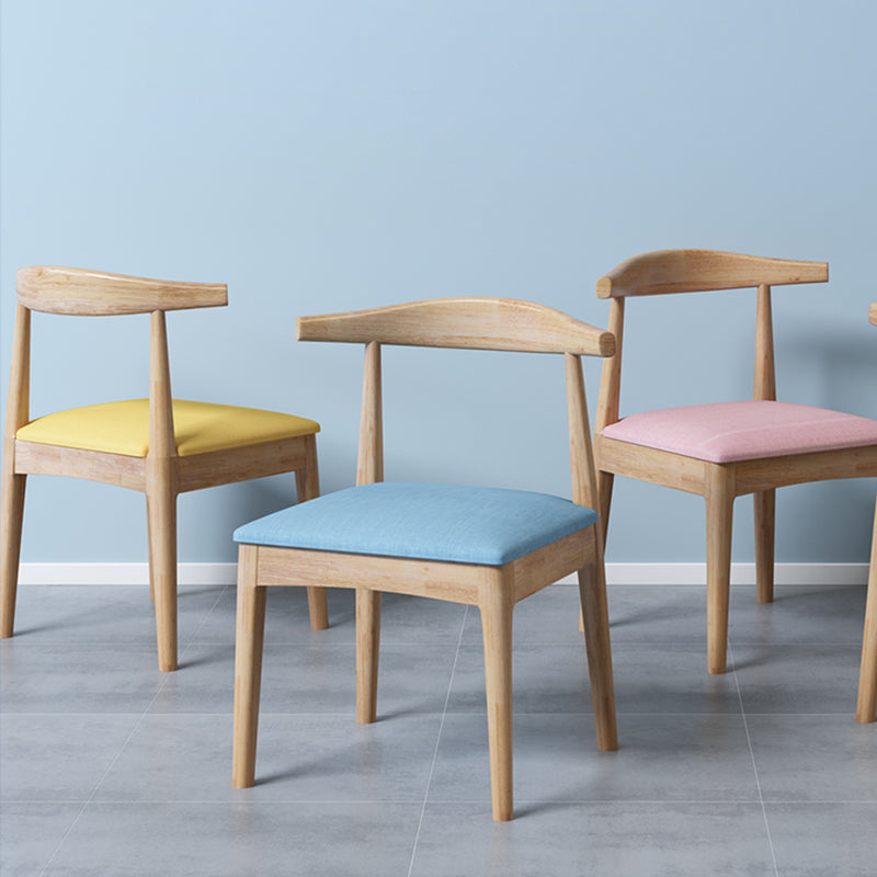 Traditional Style Indoor Side Chair Open Back Upholstered Single Dining Room Chair Clearhalo ' kitchen&dining_furn' 'Dining Chairs' 'Dining Tables & Seating' 'dining_chair' 'furn' 'furn_dining_chair' 'Furniture' 'furniture_dining_chair' 'Kitchen & Dining Furniture' 'kitchen' 4105010