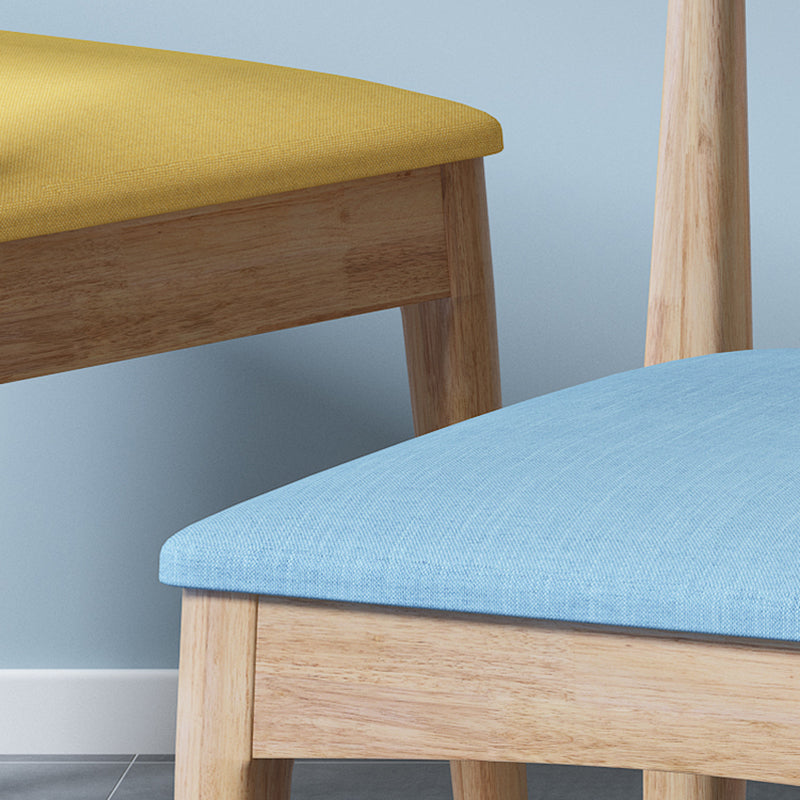 Traditional Style Indoor Side Chair Open Back Upholstered Single Dining Room Chair Clearhalo ' kitchen&dining_furn' 'Dining Chairs' 'Dining Tables & Seating' 'dining_chair' 'furn' 'furn_dining_chair' 'Furniture' 'furniture_dining_chair' 'Kitchen & Dining Furniture' 'kitchen' 4105012