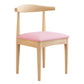 Traditional Style Indoor Side Chair Open Back Upholstered Single Dining Room Chair Pink Clearhalo ' kitchen&dining_furn' 'Dining Chairs' 'Dining Tables & Seating' 'dining_chair' 'furn' 'furn_dining_chair' 'Furniture' 'furniture_dining_chair' 'Kitchen & Dining Furniture' 'kitchen' 4105026