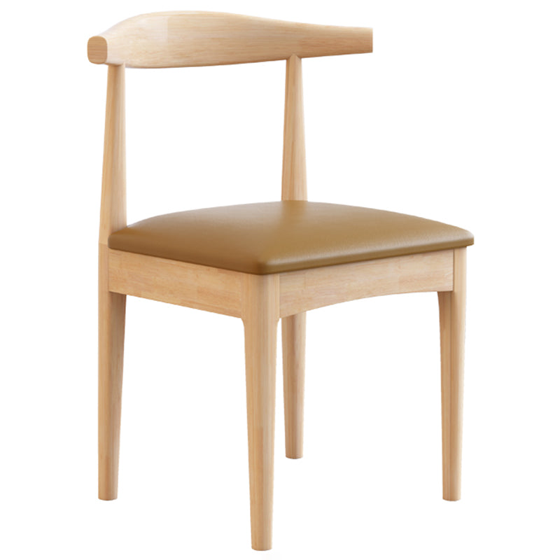 Traditional Style Indoor Side Chair Open Back Upholstered Single Dining Room Chair Khaki Clearhalo ' kitchen&dining_furn' 'Dining Chairs' 'Dining Tables & Seating' 'dining_chair' 'furn' 'furn_dining_chair' 'Furniture' 'furniture_dining_chair' 'Kitchen & Dining Furniture' 'kitchen' 4105028