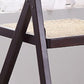 Country Style Aged Wood Dining Chair Cane Back Armless Open Back Dining Side Chair Clearhalo ' kitchen&dining_furn' 'Dining Chairs' 'Dining Tables & Seating' 'dining_chair' 'furn' 'furn_dining_chair' 'Furniture' 'furniture_dining_chair' 'Kitchen & Dining Furniture' 'kitchen' 4105044