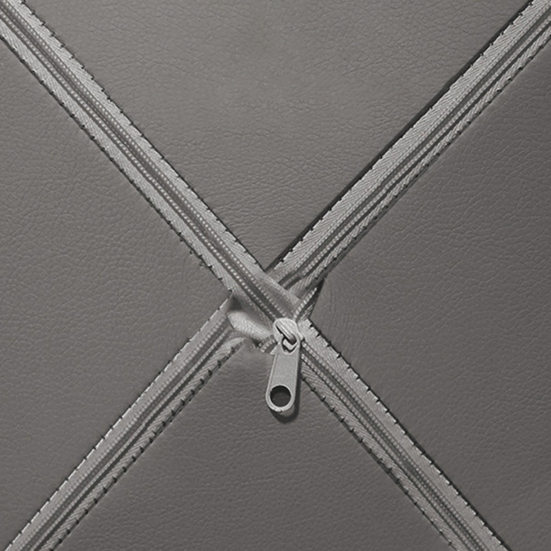 Designer Style Wingback Arm Chair Leather Matte Finish Single Dining Chair Clearhalo ' kitchen&dining_furn' 'Dining Chairs' 'Dining Tables & Seating' 'dining_chair' 'furn' 'furn_dining_chair' 'Furniture' 'furniture_dining_chair' 'Kitchen & Dining Furniture' 'kitchen' 4105068