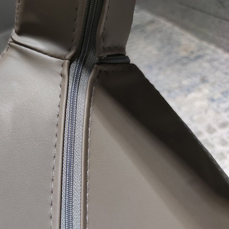 Designer Style Leather Arm Chair Wingback Matte Finish Single Dining Chair Clearhalo ' kitchen&dining_furn' 'Dining Chairs' 'Dining Tables & Seating' 'dining_chair' 'furn' 'furn_dining_chair' 'Furniture' 'furniture_dining_chair' 'Kitchen & Dining Furniture' 'kitchen' 4105088