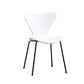 Industrial Style Plastic Dining Armless Chair Solid Back Dining Side Chair Clearhalo ' kitchen&dining_furn' 'Dining Chairs' 'Dining Tables & Seating' 'dining_chair' 'furn' 'furn_dining_chair' 'Furniture' 'furniture_dining_chair' 'Kitchen & Dining Furniture' 'kitchen' 4105172