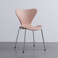 Industrial Style Plastic Dining Armless Chair Solid Back Dining Side Chair Pink 1 Piece Silver Clearhalo ' kitchen&dining_furn' 'Dining Chairs' 'Dining Tables & Seating' 'dining_chair' 'furn' 'furn_dining_chair' 'Furniture' 'furniture_dining_chair' 'Kitchen & Dining Furniture' 'kitchen' 4105183