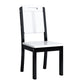 Home Industrial Wood Dining Chair Armless Open Back Dining Side Chair (Set of 2) Clearhalo ' kitchen&dining_furn' 'Dining Chairs' 'Dining Tables & Seating' 'dining_chair' 'furn' 'furn_dining_chair' 'Furniture' 'furniture_dining_chair' 'Kitchen & Dining Furniture' 'kitchen' 4105251