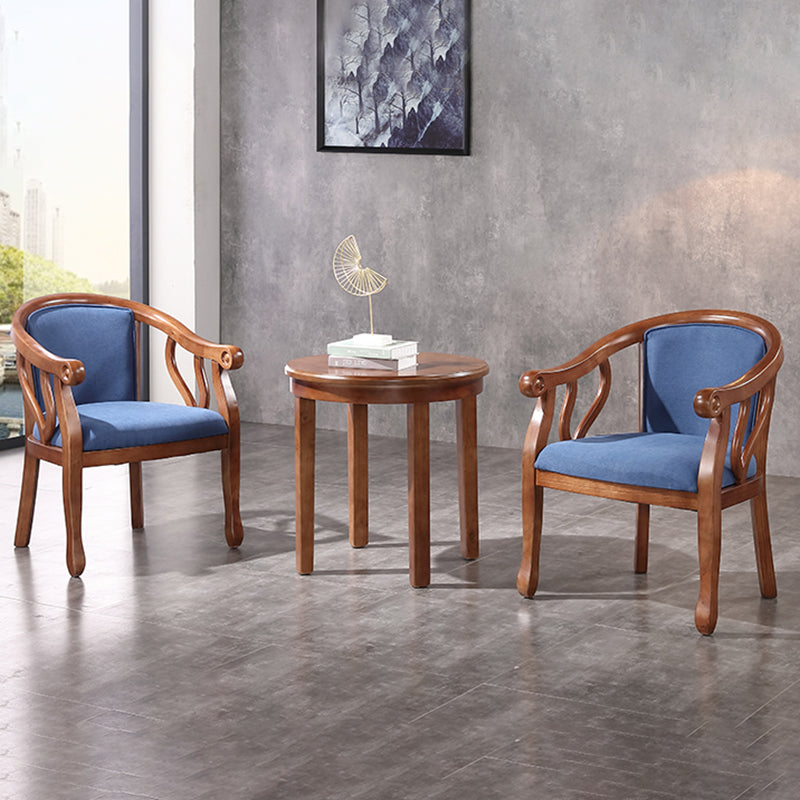 Traditional Ash Wood Chair Set Solid Back Arm Kitchen Dining Room Chairs Clearhalo ' kitchen&dining_furn' 'Dining Chairs' 'Dining Tables & Seating' 'dining_chair' 'furn' 'furn_dining_chair' 'Furniture' 'furniture_dining_chair' 'Kitchen & Dining Furniture' 'kitchen' 4105261