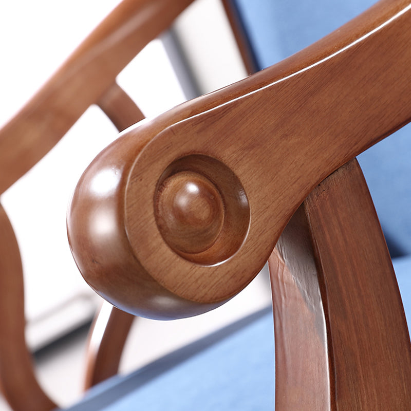 Traditional Ash Wood Chair Set Solid Back Arm Kitchen Dining Room Chairs Clearhalo ' kitchen&dining_furn' 'Dining Chairs' 'Dining Tables & Seating' 'dining_chair' 'furn' 'furn_dining_chair' 'Furniture' 'furniture_dining_chair' 'Kitchen & Dining Furniture' 'kitchen' 4105275