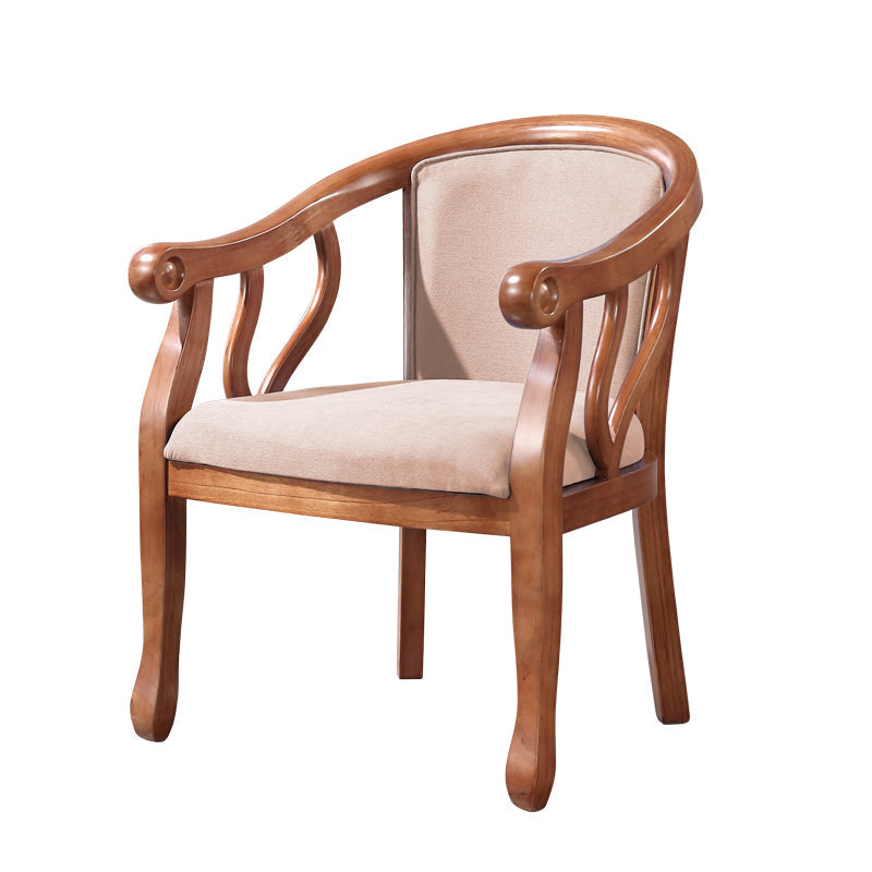 Traditional Ash Wood Chair Set Solid Back Arm Kitchen Dining Room Chairs Light Coffee 1 Piece Clearhalo ' kitchen&dining_furn' 'Dining Chairs' 'Dining Tables & Seating' 'dining_chair' 'furn' 'furn_dining_chair' 'Furniture' 'furniture_dining_chair' 'Kitchen & Dining Furniture' 'kitchen' 4105278
