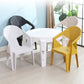 Contemporary Style Dining Chair Plastic Dining Arm Side Chairs for Kitchen (Set of 4) Clearhalo ' kitchen&dining_furn' 'Dining Chairs' 'Dining Tables & Seating' 'dining_chair' 'furn' 'furn_dining_chair' 'Furniture' 'furniture_dining_chair' 'Kitchen & Dining Furniture' 'kitchen' 4105306