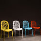 Contemporary Style Plastic Dining Chair Armless Dining Side Chair for Kitchen (Set of 4) Clearhalo ' kitchen&dining_furn' 'Dining Chairs' 'Dining Tables & Seating' 'dining_chair' 'furn' 'furn_dining_chair' 'Furniture' 'furniture_dining_chair' 'Kitchen & Dining Furniture' 'kitchen' 4105370