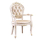 Victorian Dining Armchairs Upholstered Arm Chairs with Wood Legs (Set of 2) Clearhalo ' kitchen&dining_furn' 'Dining Chairs' 'Dining Tables & Seating' 'dining_chair' 'furn' 'furn_dining_chair' 'Furniture' 'furniture_dining_chair' 'Kitchen & Dining Furniture' 'kitchen' 4109582