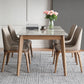 Sintered Stone Top Rectangle Table in Grey Kitchen Table with Wooden Base and 4 Legs Clearhalo ' dining_table' 'Dining Tables & Seating' 'Dining Tables' 'furn' 'furn_dining_table' 'Furniture' 'furniture_dining_table' 'Kitchen & Dining Furniture' 'kitchen&dining_furn' 'kitchen' 'kitchen_dining_table' 4110459