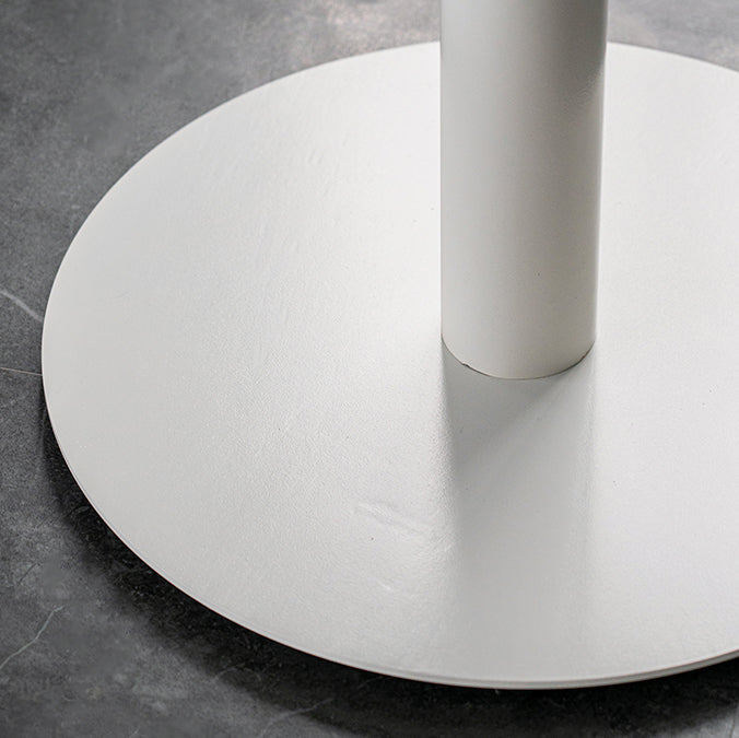 Contemporary Solid Wood Dining Table Single Pedestal Round Table for Home Clearhalo ' dining_table' 'Dining Tables & Seating' 'Dining Tables' 'furn' 'furn_dining_table' 'Furniture' 'furniture_dining_table' 'Kitchen & Dining Furniture' 'kitchen&dining_furn' 'kitchen' 'kitchen_dining_table' 4110508