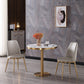 Marble Dining Table Luxury Style Single Pedestal Round Table for Dining Room Clearhalo ' dining_table' 'Dining Tables & Seating' 'Dining Tables' 'furn' 'furn_dining_table' 'Furniture' 'furniture_dining_table' 'Kitchen & Dining Furniture' 'kitchen&dining_furn' 'kitchen' 'kitchen_dining_table' 4110529