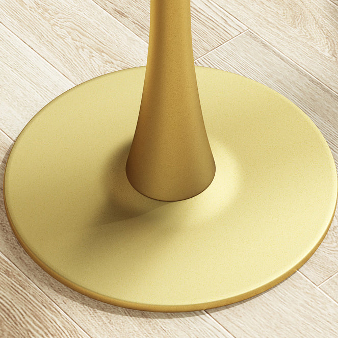 29.5''H Luxury Scratch Resistant Marble Table Round Table for Home Clearhalo ' dining_table' 'Dining Tables & Seating' 'Dining Tables' 'furn' 'furn_dining_table' 'Furniture' 'furniture_dining_table' 'Kitchen & Dining Furniture' 'kitchen&dining_furn' 'kitchen' 'kitchen_dining_table' 4110544