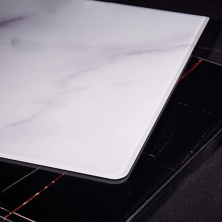 Contemporary Oval Dining Table White Dining Table with 4 Legs Clearhalo ' dining_table' 'Dining Tables & Seating' 'Dining Tables' 'furn' 'furn_dining_table' 'Furniture' 'furniture_dining_table' 'Kitchen & Dining Furniture' 'kitchen&dining_furn' 'kitchen' 'kitchen_dining_table' 4110564