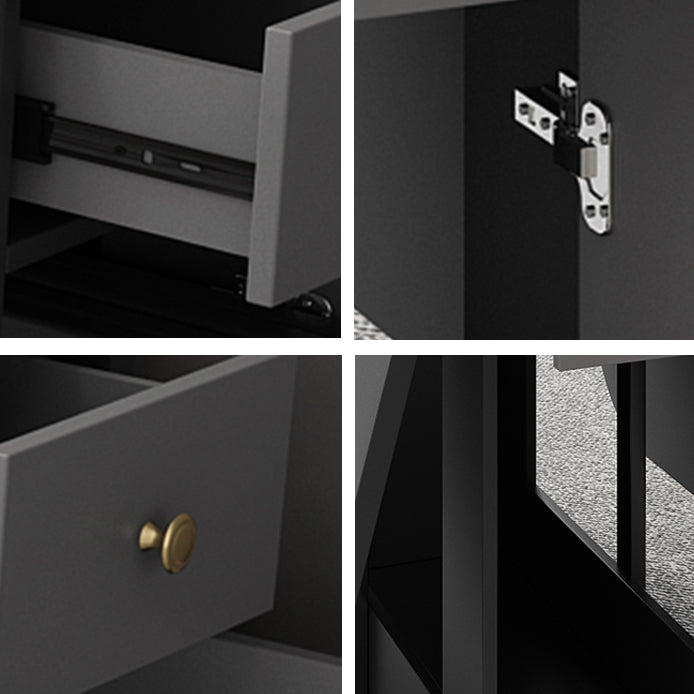 Mid-Century Modern Rectangle Dining Table Drop-Leaf Table with Solid Wood Base,59"L x 29.1"H Clearhalo ' dining_table' 'Dining Tables & Seating' 'Dining Tables' 'furn' 'furn_dining_table' 'Furniture' 'furniture_dining_table' 'Kitchen & Dining Furniture' 'kitchen&dining_furn' 'kitchen' 'kitchen_dining_table' 4110615