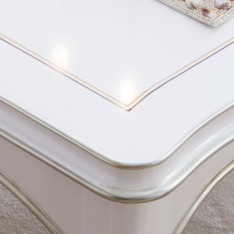 Rectangle Mid-Century Modern Dining Table Oak Solid Wood Table with 4 Legs Clearhalo ' dining_table' 'Dining Tables & Seating' 'Dining Tables' 'furn' 'furn_dining_table' 'Furniture' 'furniture_dining_table' 'Kitchen & Dining Furniture' 'kitchen&dining_furn' 'kitchen' 'kitchen_dining_table' 4110624