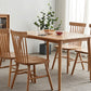 Modern Oak Wood Table in Nature Rectangle Dining Table with Wooden Base and 4 Legs Clearhalo ' dining_table' 'Dining Tables & Seating' 'Dining Tables' 'furn' 'furn_dining_table' 'Furniture' 'furniture_dining_table' 'Kitchen & Dining Furniture' 'kitchen&dining_furn' 'kitchen' 'kitchen_dining_table' 4110765