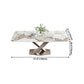 Sintered Stone Top Dining Table Rectangle Kitchen Table with Metal Pedestal Clearhalo ' dining_table' 'Dining Tables & Seating' 'Dining Tables' 'furn' 'furn_dining_table' 'Furniture' 'furniture_dining_table' 'Kitchen & Dining Furniture' 'kitchen&dining_furn' 'kitchen' 'kitchen_dining_table' 4110778