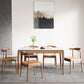 Rectangle Sintered Stone White Dining Table Vintage 4 Legs Table for Dining Room Clearhalo ' dining_table' 'Dining Tables & Seating' 'Dining Tables' 'furn' 'furn_dining_table' 'Furniture' 'furniture_dining_table' 'Kitchen & Dining Furniture' 'kitchen&dining_furn' 'kitchen' 'kitchen_dining_table' 4110818