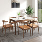 Rectangle Sintered Stone White Dining Table Vintage 4 Legs Table for Dining Room Clearhalo ' dining_table' 'Dining Tables & Seating' 'Dining Tables' 'furn' 'furn_dining_table' 'Furniture' 'furniture_dining_table' 'Kitchen & Dining Furniture' 'kitchen&dining_furn' 'kitchen' 'kitchen_dining_table' 4110825