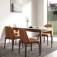 Rectangle Sintered Stone White Dining Table Vintage 4 Legs Table for Dining Room Clearhalo ' dining_table' 'Dining Tables & Seating' 'Dining Tables' 'furn' 'furn_dining_table' 'Furniture' 'furniture_dining_table' 'Kitchen & Dining Furniture' 'kitchen&dining_furn' 'kitchen' 'kitchen_dining_table' 4110826