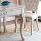 Vitoria Rectangle Shape Marble Table White Standard Dining Table for Kitchen Clearhalo ' dining_table' 'Dining Tables & Seating' 'Dining Tables' 'furn' 'furn_dining_table' 'Furniture' 'furniture_dining_table' 'Kitchen & Dining Furniture' 'kitchen&dining_furn' 'kitchen' 'kitchen_dining_table' 4110839