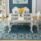 Vitoria Rectangle Shape Marble Table White Standard Dining Table for Kitchen Clearhalo ' dining_table' 'Dining Tables & Seating' 'Dining Tables' 'furn' 'furn_dining_table' 'Furniture' 'furniture_dining_table' 'Kitchen & Dining Furniture' 'kitchen&dining_furn' 'kitchen' 'kitchen_dining_table' 4110844