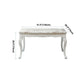 Vitoria Rectangle Shape Marble Table White Standard Dining Table for Kitchen Clearhalo ' dining_table' 'Dining Tables & Seating' 'Dining Tables' 'furn' 'furn_dining_table' 'Furniture' 'furniture_dining_table' 'Kitchen & Dining Furniture' 'kitchen&dining_furn' 'kitchen' 'kitchen_dining_table' 4110848