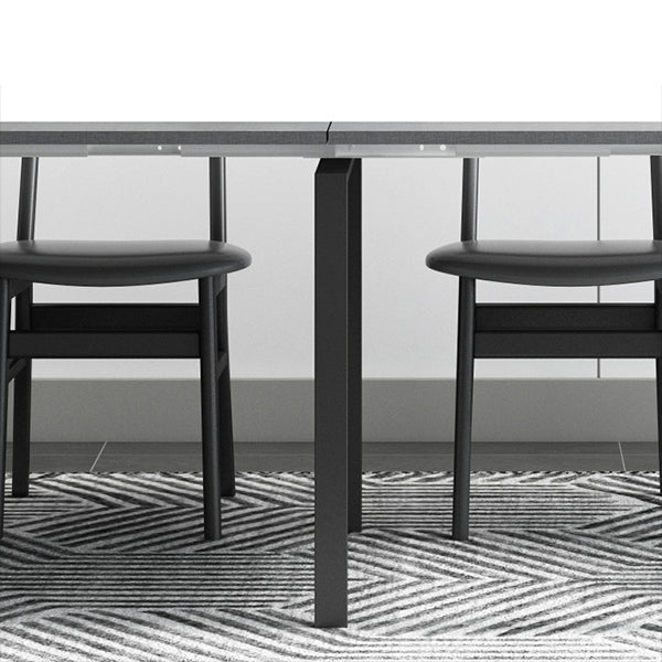 Contemporary Style Drop Leaf Dining Table Rectangle Table for Dining Room Clearhalo ' dining_table' 'Dining Tables & Seating' 'Dining Tables' 'furn' 'furn_dining_table' 'Furniture' 'furniture_dining_table' 'Kitchen & Dining Furniture' 'kitchen&dining_furn' 'kitchen' 'kitchen_dining_table' 4110893